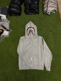 gray ape full zip hoodie