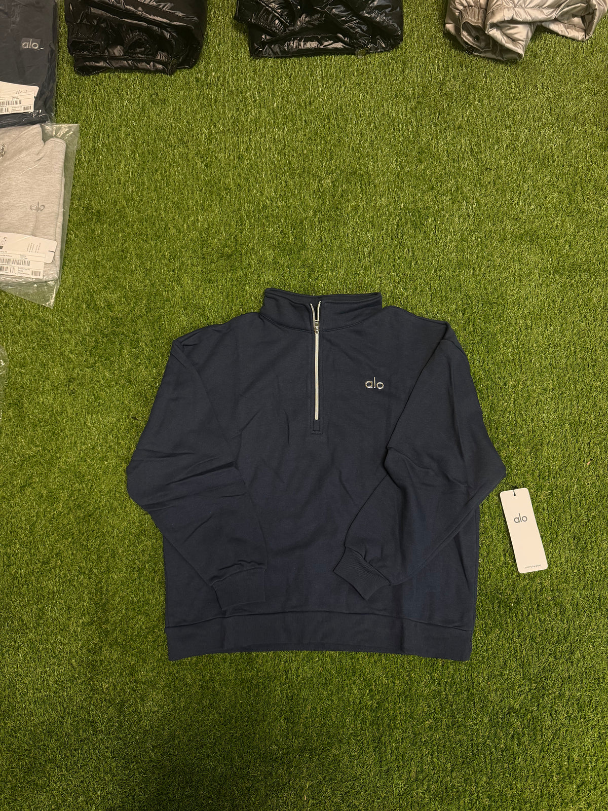 Navy Blue Quarter zip